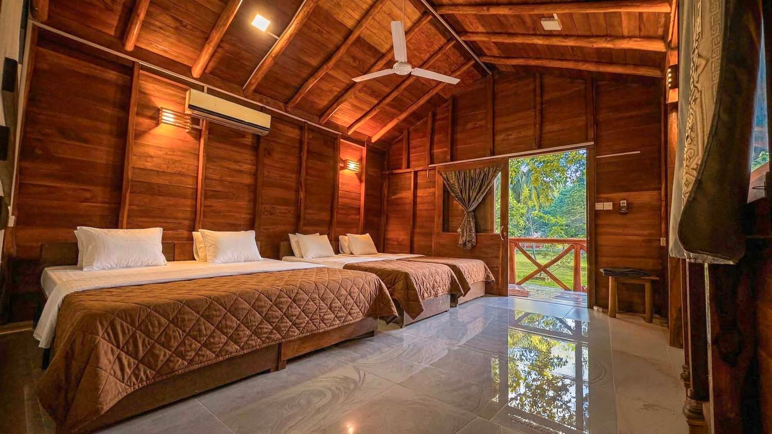 Triple Room at Mastodon Valley Safari Resort